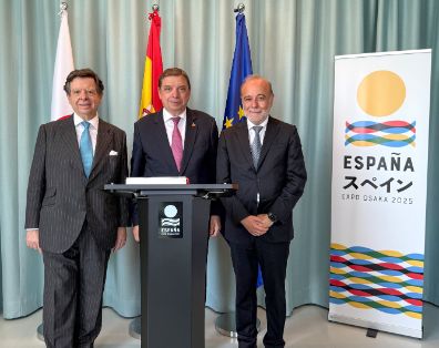 En su visita a la Expo de Osaka en Japón