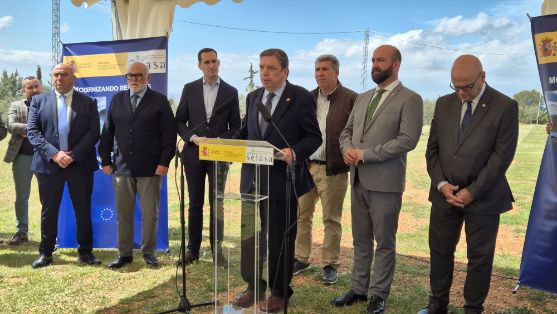 Hoy, en una visita a las obras de la colectividad de regantes de Pozo Alcón e Hinojares (Jaén)
	