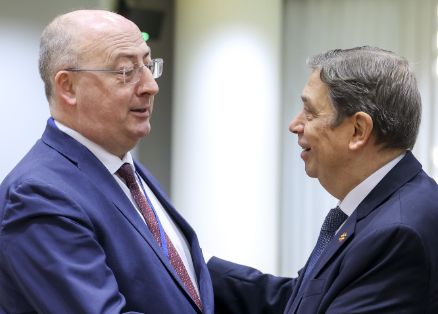 Hoy, en Bruselas, en el Consejo de Ministros de Agricultura de la UE 