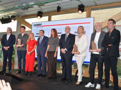 Hoy, en la clausura de los Premios Food Changemakers Awards Km Zero