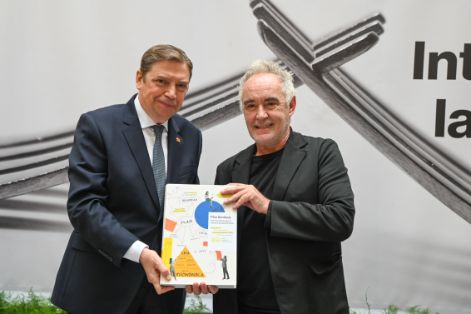 Hoy, en la presentación del Plan Internacional de la Gastronomía Española