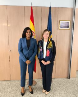 Hoy en la sede del ministerio