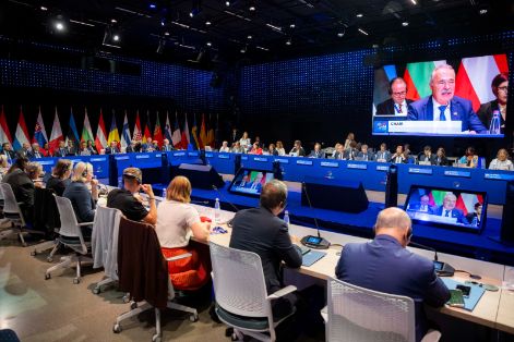 Hoy, en Budapest (Hungría) 