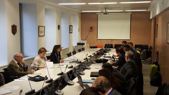 Hoy, en la sede del Ministerio 