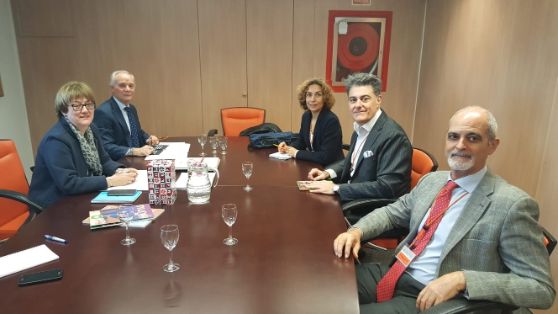 Hoy, en la sede del Ministerio