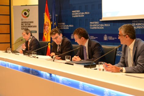 Hoy, en la sede del Ministerio 