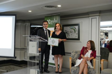 Hoy, en la clausura de la Asamblea de la Confederación Española de Fabricantes de Alimentos Compuestos para Animales (CESFAC) 