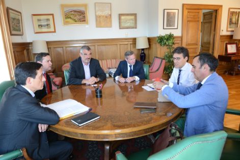 Hoy, en la sede del Departamento