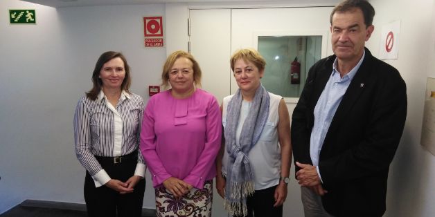 Hoy, en la sede  de la Secretaría Geneal de Pesca