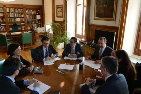 Hoy, en la sede del Ministerio