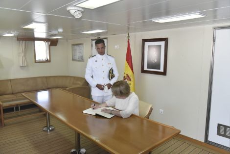 CEREMONIA EN LA ESTACIÓN NAVAL DE LA GRAÑA, EN FERROL