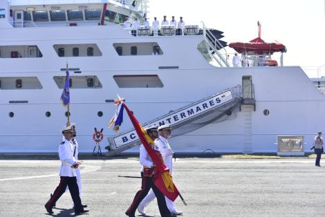 CEREMONIA EN LA ESTACIÓN NAVAL DE LA GRAÑA, EN FERROL