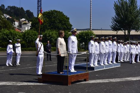 CEREMONIA EN LA ESTACIÓN NAVAL DE LA GRAÑA, EN FERROL