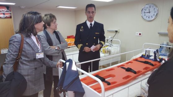 LA CAMPAÑA DE PRESENTACIÓN DEL BUQUE SE HA INICIADO EN EL PUERTO DE VIGO