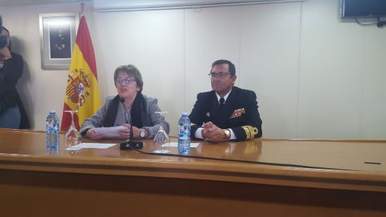 LA CAMPAÑA DE PRESENTACIÓN DEL BUQUE SE HA INICIADO EN EL PUERTO DE VIGO