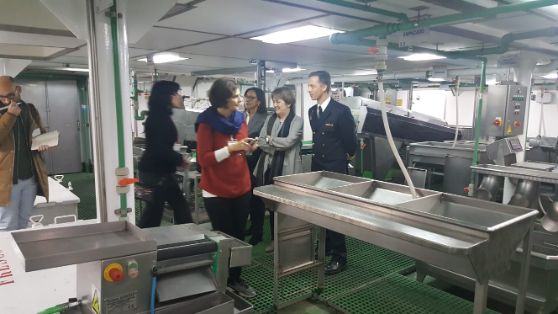 LA CAMPAÑA DE PRESENTACIÓN DEL BUQUE SE HA INICIADO EN EL PUERTO DE VIGO