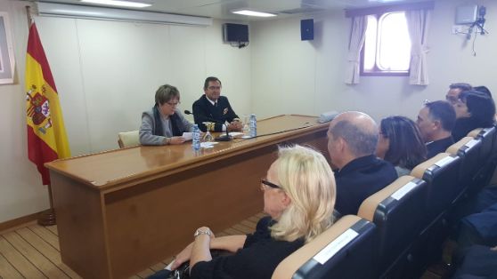 LA CAMPAÑA DE PRESENTACIÓN DEL BUQUE SE HA INICIADO EN EL PUERTO DE VIGO