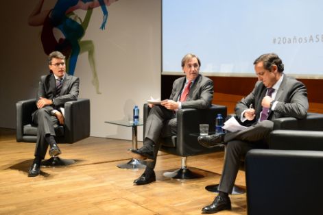 HOY, EN LA INAUGURACIÓN DEL ACTO CONMEMORATIVO DEL 20 ANIVERSARIO DE ASEDAS 