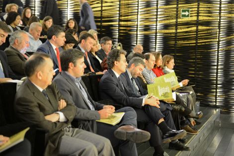 Hoy, en la presentación de resultados y de la nueva campaña de promoción de Aceites de Oliva de España