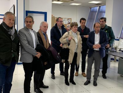 Hoy, en el Centro de Coordinación de Salvamento Marítimo en Tarifa (Cádiz)