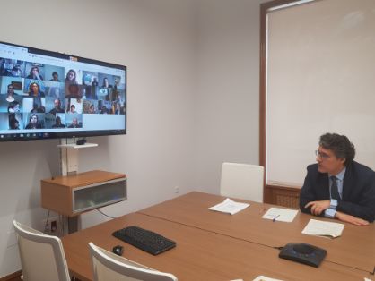 EL SECRETARIO GENERAL DE AGRICULTURA Y ALIMENTACIÓN PRESIDE, POR VIDEOCONFERENCIA, EL PLENO DEL OBSERVATORIO DE LA CADENA ALIMENTARIA 