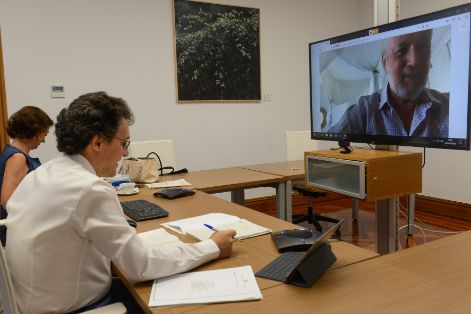 HOY, MEDIANTE VIDEOCONFERENCIA