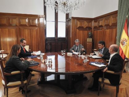 Hoy, en la sede del Ministerio