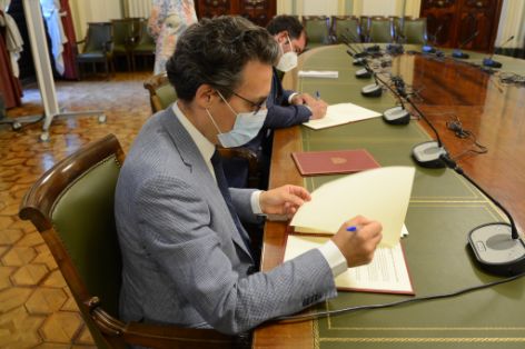  HOY, EN LA SEDE DEL MINISTERIO 