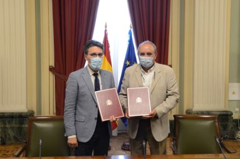 MEDIANTE SENDOS CONVENIOS SUSCRITOS CON LA RED ESPAÑOLA DE DESARROLLO RURAL Y LA RED ESTATAL DE DESARROLLO RURAL