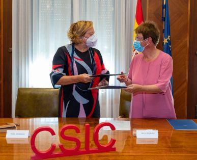 MEDIANTE UN CONVENIO FIRMADO HOY POR LA SECRETARIA GENERAL DE PESCA Y LA PRESIDENTA DEL CSIC 