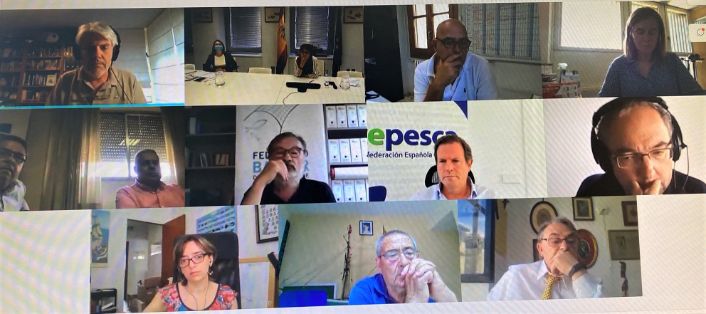 HOY, EN UNA REUNIÓN MANTENIDA POR VIDEOCONFERENCIA