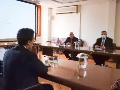 HOY, EN EL MINISTERIO 