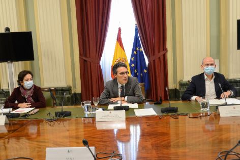 Hoy, en la sede del ministerio