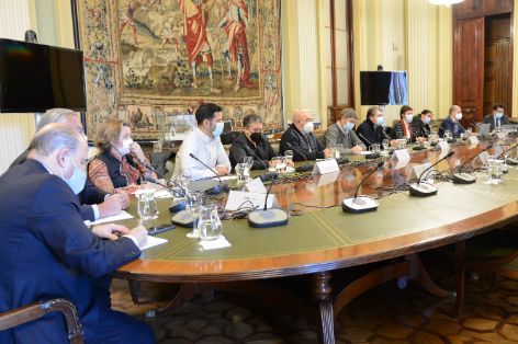 Hoy, en la sede del ministerio