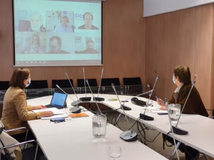 HOY, MEDIANTE VIDEOCONFERENCIA