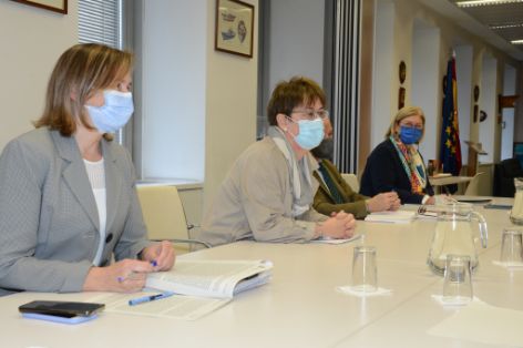 HOY EN LA SEDE DE LA SECRETARÍA GENERAL DE PESCA  