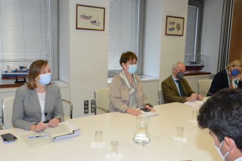 HOY EN LA SEDE DE LA SECRETARÍA GENERAL DE PESCA  