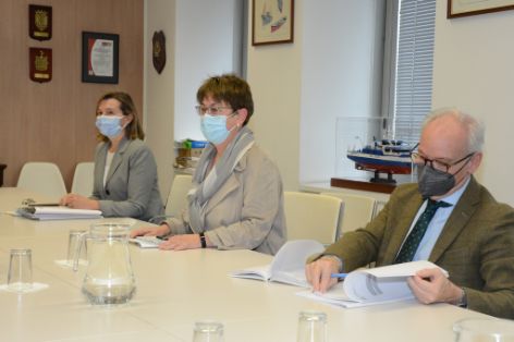 HOY EN LA SEDE DE LA SECRETARÍA GENERAL DE PESCA  