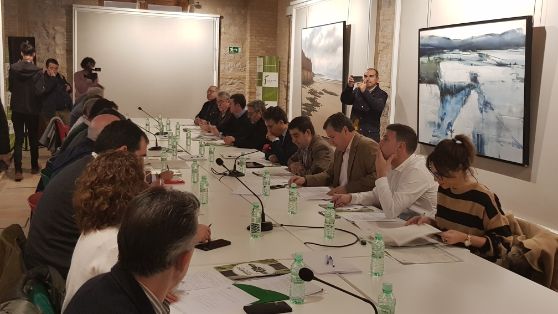 REUNIDO HOY EN LA SEDE DE LA DIPUTACIÓN PROVINCIAL DE JAÉN 