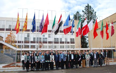 HOY, EN LA INAUGURACIÓN DE LA 9ª REUNIÓN MED-AMIN, EN ZARAGOZA 