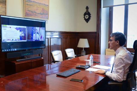 EN UNA JORNADA INFORMATIVA VIRTUAL ORGANIZADA POR LA AICA 