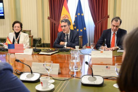 Hoy, en la sede del ministerio