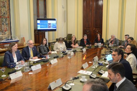 Hoy, en la sede del ministerio