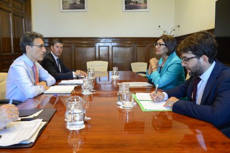 HOY, EN LA SEDE DEL MINISTERIO 