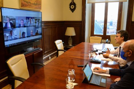 HOY, POR VIDEOCONFERENCIA  
