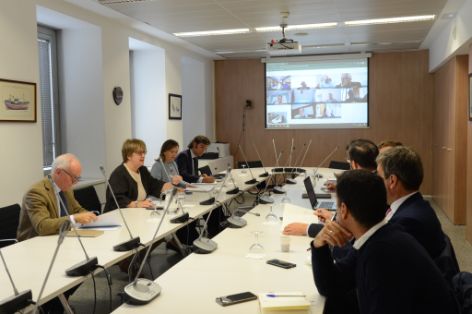 HOY, EN LA SEDE DE LA SECRETARÍA GENERAL DE PESCA