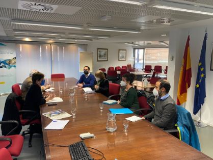 Hoy, en la sede de la Secretaría General de Pesca 