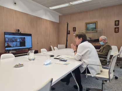 Hoy, en la sede de la Secretaría General de Pesca   