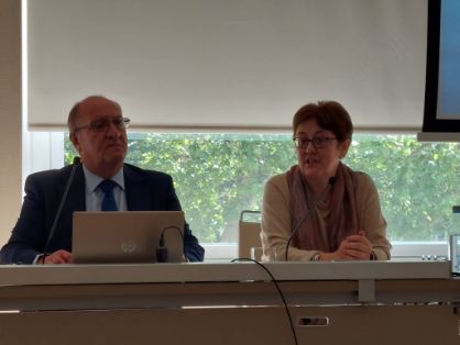 Hoy, en la inauguración de la Asamblea General de Apromar 