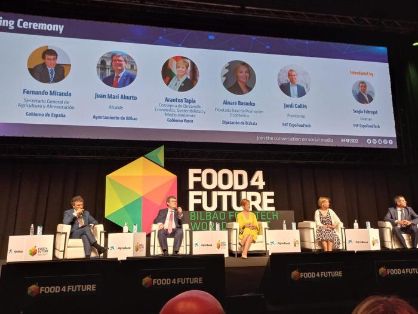 Hoy, en Bilbao, en la inauguración de Foor 4 Future 